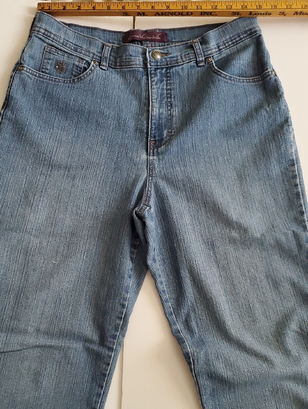 Gloria Vanderbilt Blue Jean Size 12 Average GUC